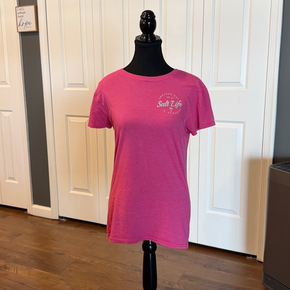 Salt Life Vibrant Pink Tee - Picture 9 of 9